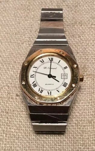 M & M Stainless Steel Case Wristwatches