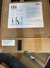 GENUINE DOWSIL 123 SILICONE SEAL, Black, 2-1/2" X 1 FT- Order Custom Lengths