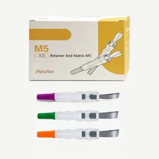 24pcs Dental Pro Matrix Bands Adjust Molar/Premolar Restoration Matrices Bands