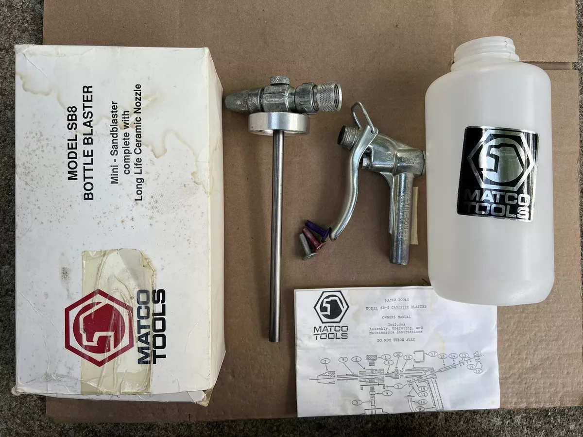 MATCO Tools Model SB8 Bottle Blaster Mini Sandblaster eBay