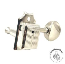 Kluson KD-6B-NM Single Line Deluxe Tuning Machines 6-in-line - Nickel