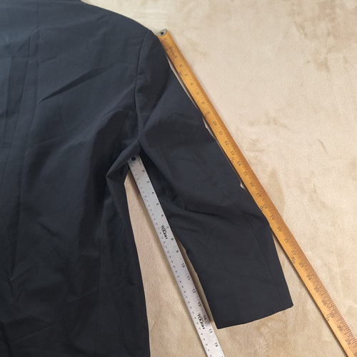 Lauren Ralph Lauren Tuxedo Jacket Men's 46R Black Single Breasted Ventless - Picture 12 of 14