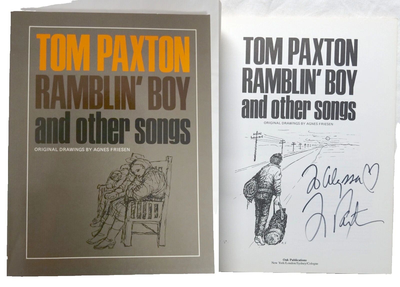 Acoustic Guitar Folk Vintage & Antique Sheet Collections/Song Books Books