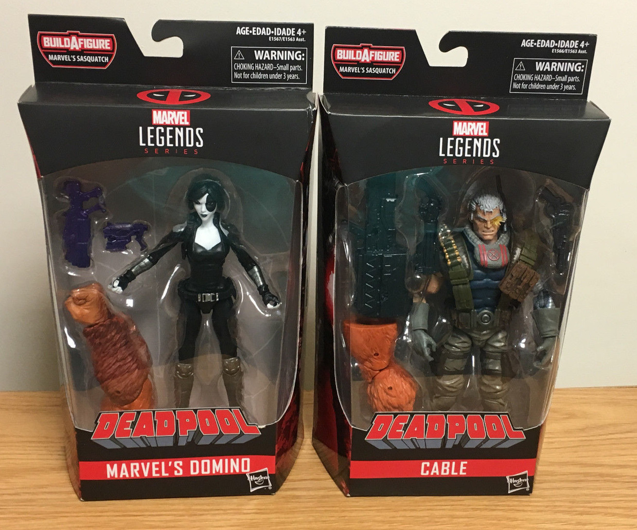Marvel leggende DEADPOOL WAVECABLE & Dominocon Sasquatch BAF Pezzo nuovo in pacchetto molto difficile da trovare Marvel leggende DEADPOOL WAVECABLE & Dominocon Sasquatch BAF Pezzo nuovo in pacchetto molto difficile da trovare