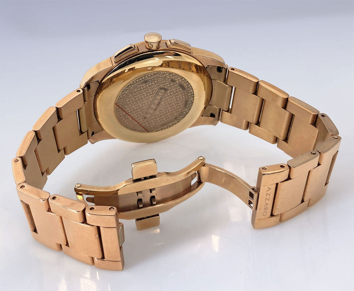 AZZARO Men's AZ2060.53HM.000 Legend CHRONO Rose Gold-Tone AZZARO Men's AZ2060.53HM.000 Legend CHRONO Rose Gold-Tone