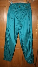 VTG Women's Ski Pants Snow Pants 12 TEAL GREEN PASSPORT