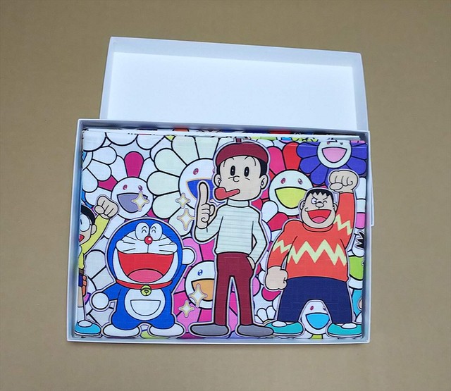 2017 Takashi Murakami X Doraemon Collaboration Small Fabric Cloth. for sale online | eBay