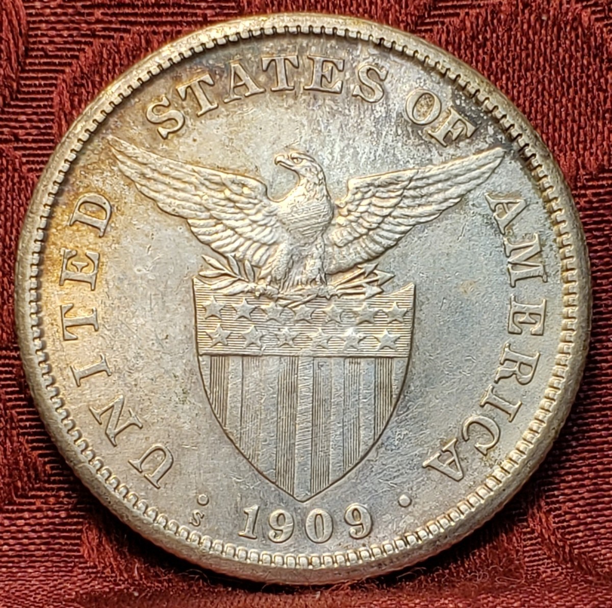 11790 1909年 アメリカ銀貨 1ペソ 11790 1909年 アメリカ銀貨 1ペソ - メルカリ