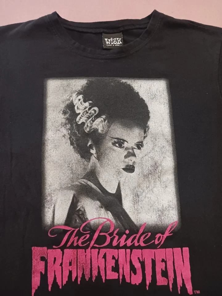 The Bride Of Frankenstein Graphic Shirt Sz M on Wish upon a Star  - Image 2 of 4