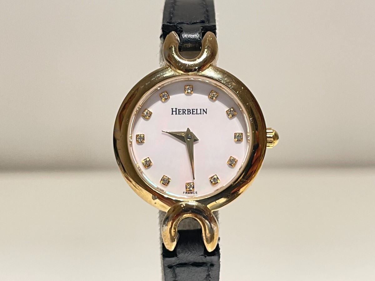 VINTAGE LUXURY BEAUTIFUL WOMEN FRANCE GOLD PLATED QUARTZ 