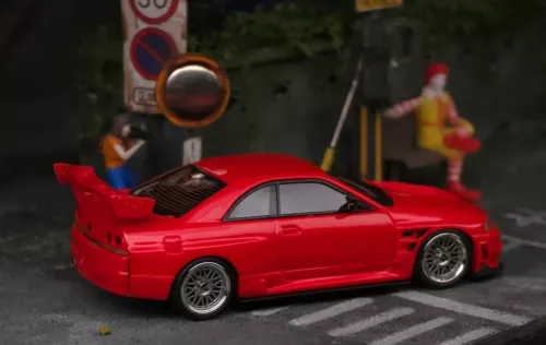 404Error 1:64 rot JDM Skyline GTR R33 Sportmodell Druckguss Harz Auto - Bild 6 von 10