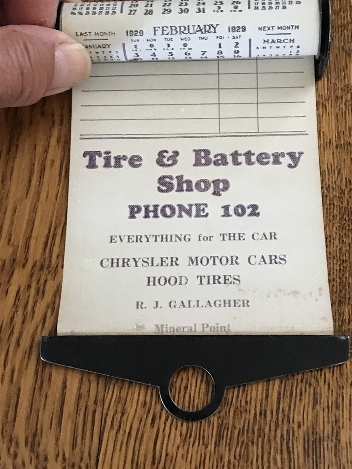 VTG CANDLESTICK TELEPHONE ADDRESS ROLL GALLAGHER BUICK CHRYSLER MINERAL POINT eBay
