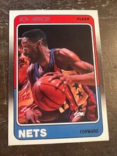 1988 Fleer NBA Basketball Card #78 Roy Hinson, Nets (I8)