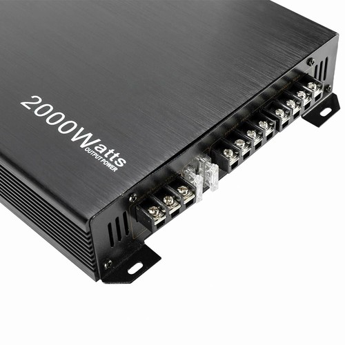 YaeCCC 2000W 4 Kanal Klasse A/B Auto Hochleistungsverstärker Stereo Audio Verstärker Sub - Bild 10 von 13