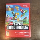 Nintendo Wii New Super Mario Bros.Wii - Manual Included