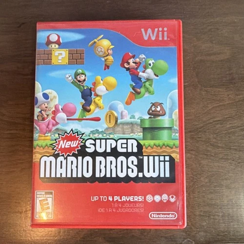 Nintendo Wii New Super Mario Bros.Wii - Manual Included