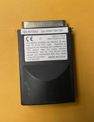 Troy Wireless TROY-2933B Pocketpro 100 Parallel to Ethernet Adapter Print Server