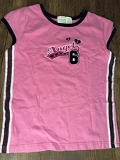 VTG girls Circo pink Y2K short sleeved tshirt Angel size 10/12