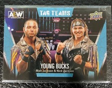 2021 Upper Deck AEW Tag Teams #70 Young Bucks Matt Jackson / Nick Jackson