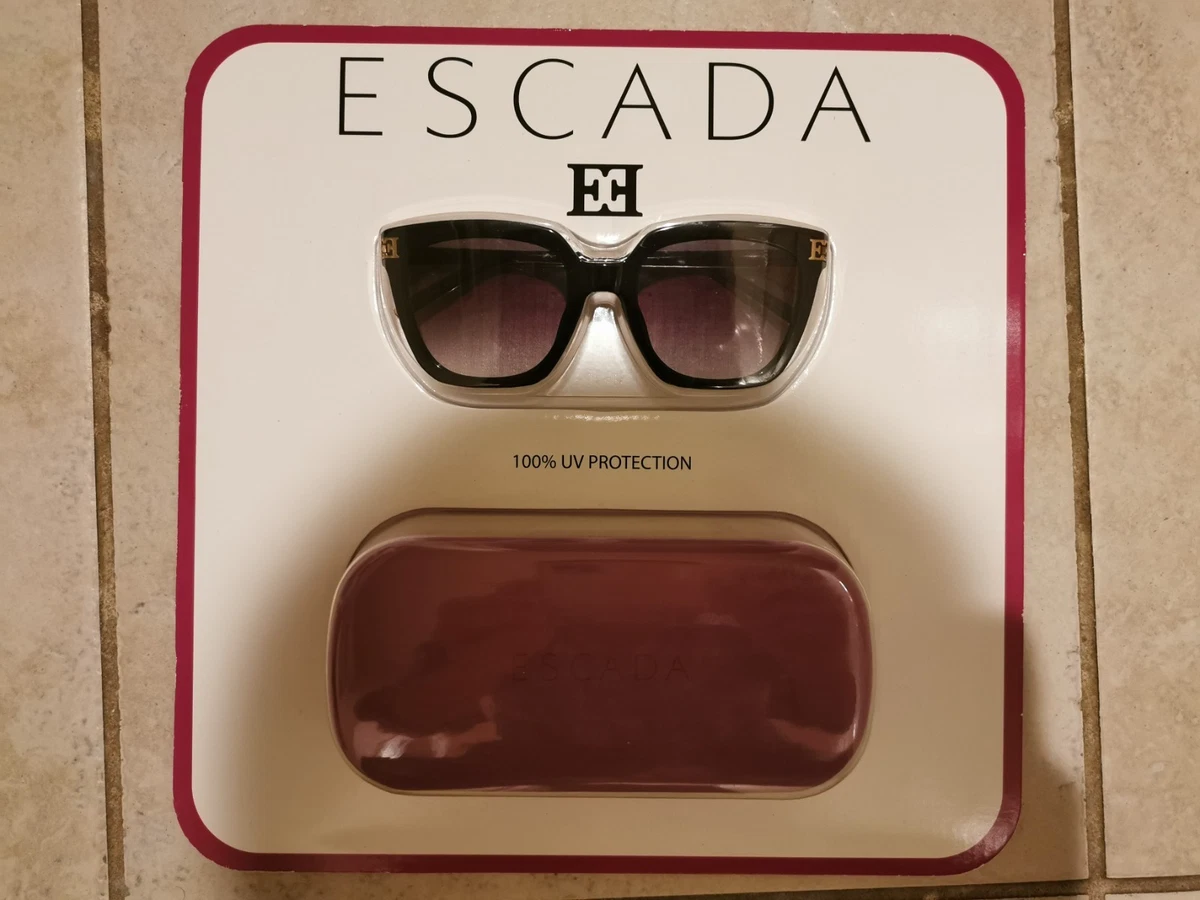 New Designer Escada Cat Eye Sunglasses w/ Case and Cloth ESCADA Sunglasses & Sunglasses Accessories for Women for  main image 4