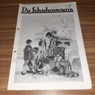 „DIE SCHACHENMAYRIN“ MONATSSCHRIFT WOLLSACHEN VINTAGE MODE 3/1931 - Bild 1 von 3