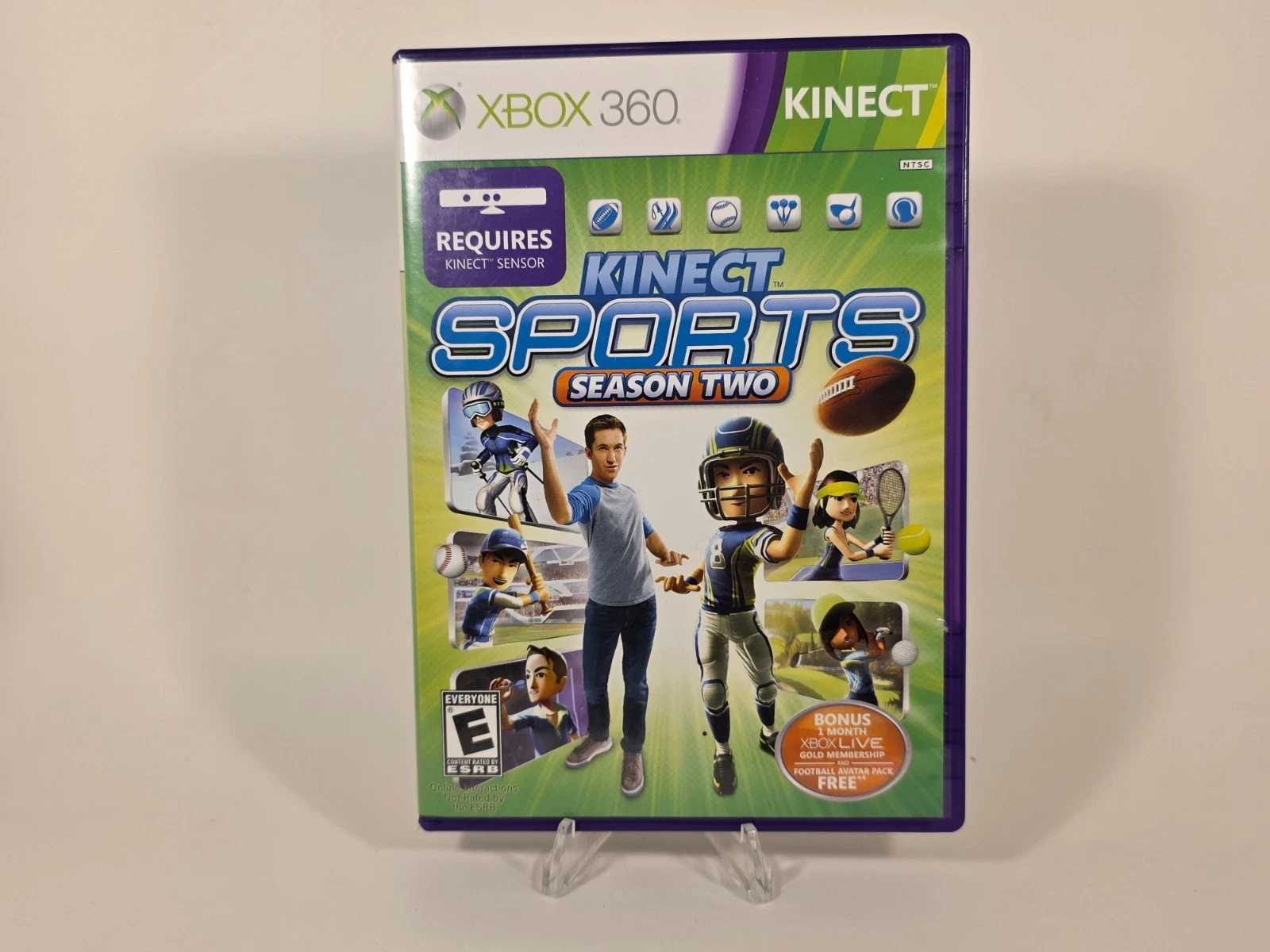 XBOX 360 Kinect Sports Season Two CIB! Untested Microsoft