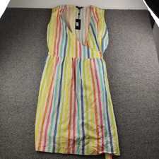 Tommy Hilfiger Dress sleeveless striped Cotton Pool Party Size 20 NWT