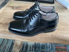 New Florsheim Kids Dress Shoe Rolan Cap Toe Oxford Black Size 1