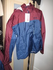 Marmot Precip rain jacket mens XL navy/burgun...