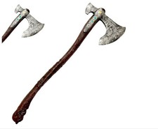 36.5 Inch Fantasy God Viking Foam War Axe Sword for Video Game, Cosplay Costume