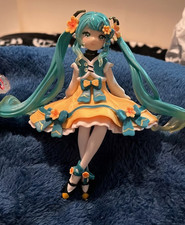 FuRyu Hatsune Miku Flower Fairy Anemone Noodle Stopper PVC Figure Model Toy