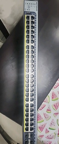 Netgear GS752TPv2 48 Port Gigabit POE + Smart Managed Pro Switch 4 SFP Port - Picture 6 of 9