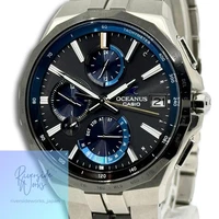 Casio Oceanus Manta B634R6 OCW-S5000B-1AJF Black Solar Men's Watch Box Warranty