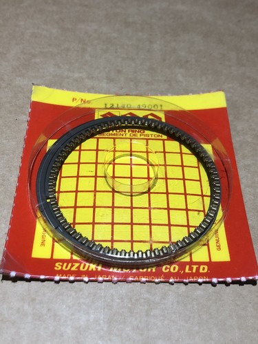 Suzuki GS850 GS1000 NOS Genuine OEM Engine Piston Ring Set (std) 12140-49001 - Picture 3 of 5