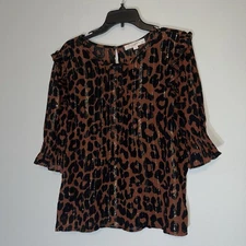 Loft Short Sleeve Top Size L