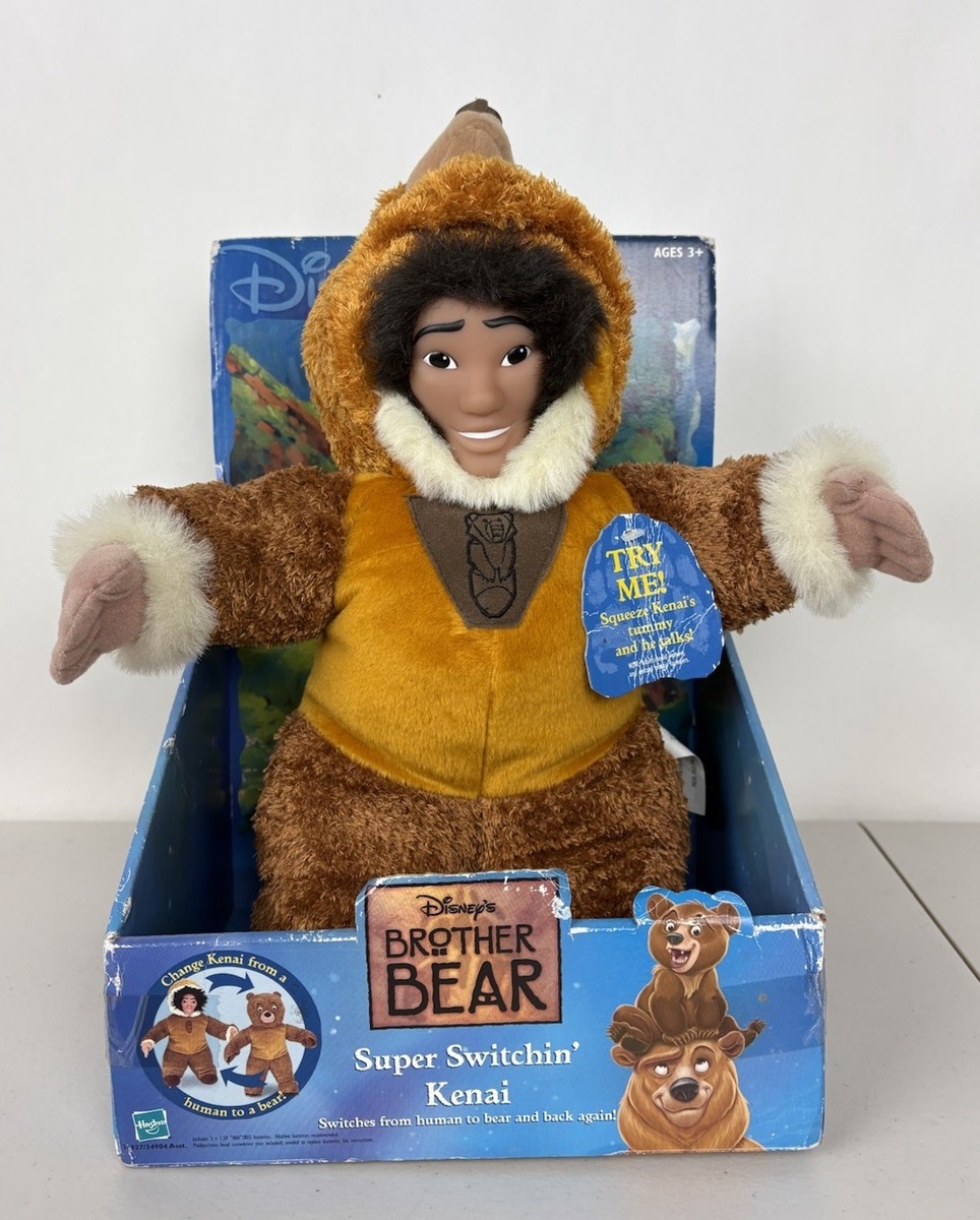 Disney Brother Bear Talking Super Switchin Kenai 2003 Hasbro for