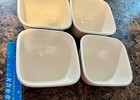 NEW! Informal Snack Set w/ Handle features 4 Separate  @3.5" Square  trays — photo 7