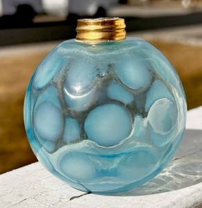 Fenton Blue Lamp | eBay