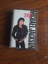 Michael Jackson Bad Cassette Tape, Sep 1987, Epic