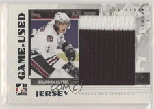 2007-08 ITG Heroes and Prospects Game-Used Jersey Brandon Sutter #GUJ-06 0v0