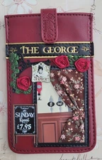 Rare Vendula The George Pub Pouch Wallet  Small Case Novelty Designer Boutique