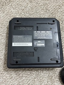 Sega Genesis Black Console Only Model MK-1631 Game System PARTS/REPAIR UNTESTED