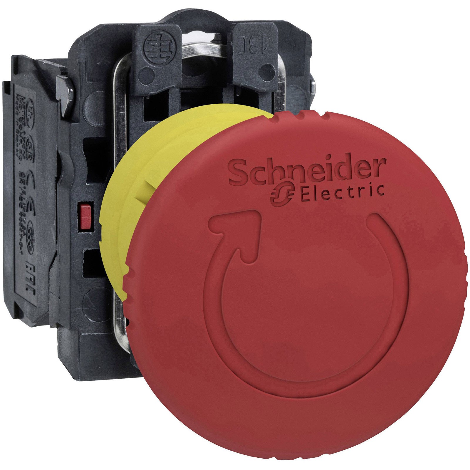 Schneider Electric emergency stop Switch lockable IP66/IP67/IP69K