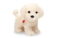 Hermann Teddy Kuscheltier Malteser Stehend Weiß 23 Cm PlüSchhund PlüSchtier