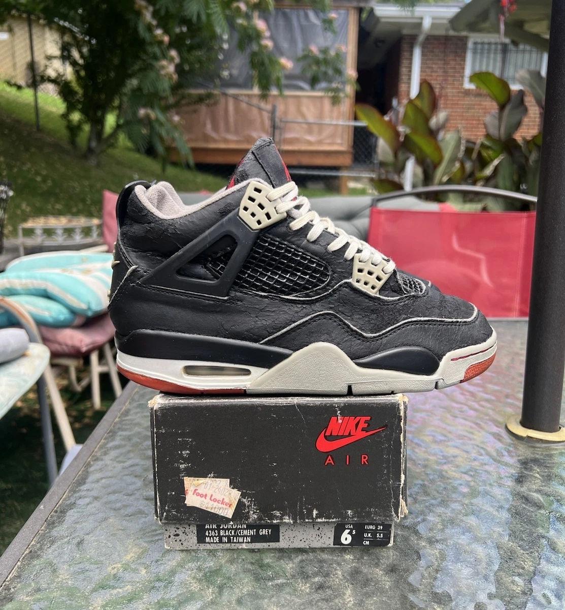 Jordan 4 OG 1989 Bred for Sale | Authenticity Guaranteed | eBay