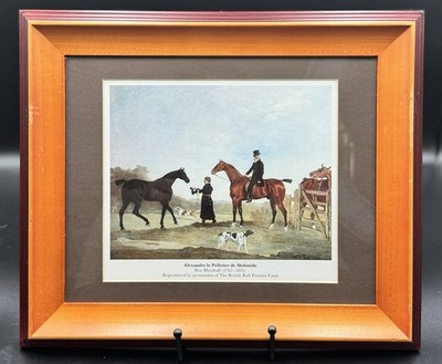 Ben Marshall Horse Print  Alexandre le Pelletier de Molimide  Framed Equestrian