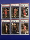 6 Card Graded Lot 1998 UD Black Diamond Michael Jordan