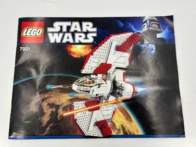 Lego Star Wars Jedi Shuttle 7931 Instructional Manual Only 2011 - Image 1 of 2