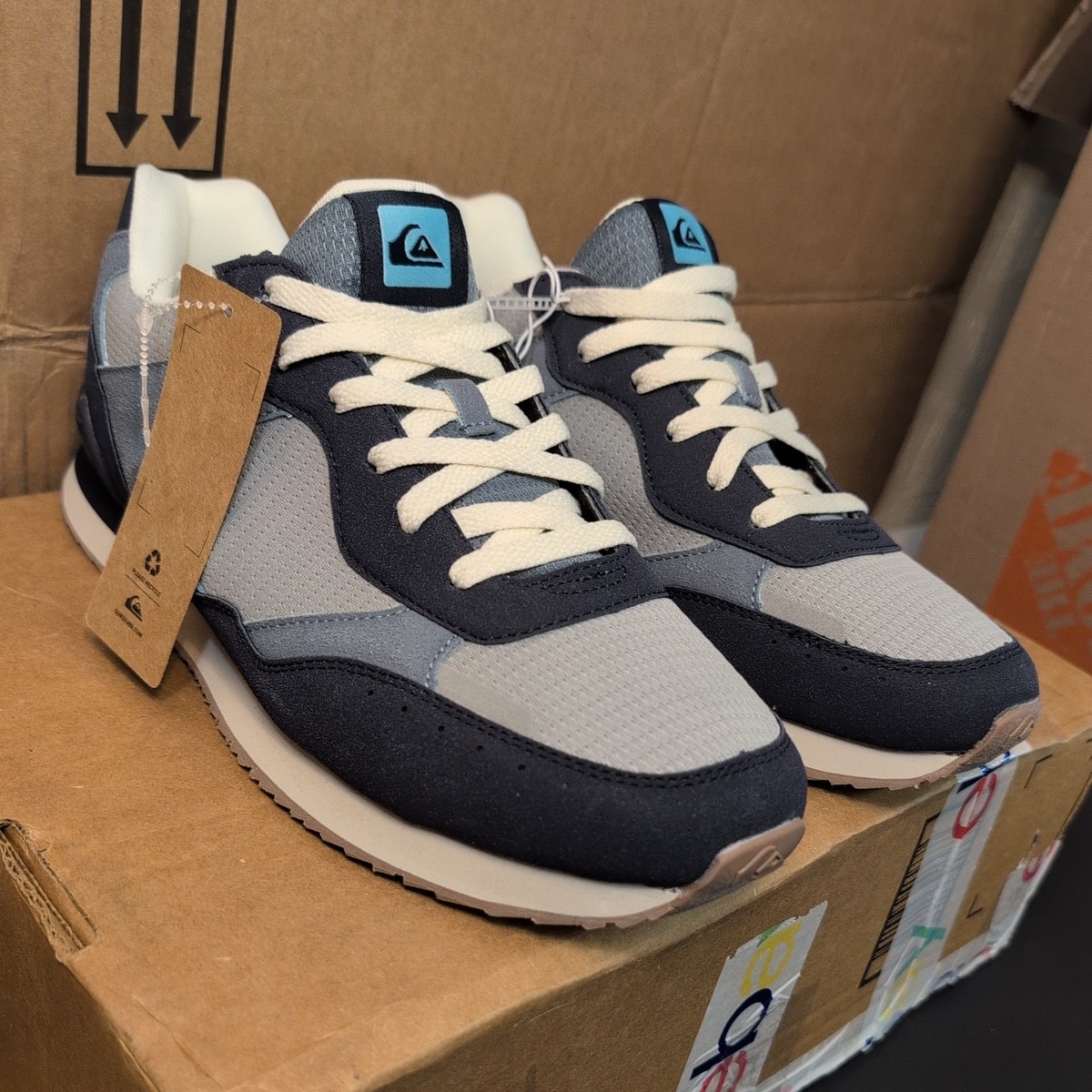 Quicksilver x DC Men BEAUMONT Skate Shoes US 10.5 Rare  display picture 2