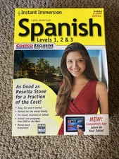 Instant Immersion Spanish Levels 1, 2, 3 PC and MAC